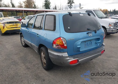 2003 Hyundai Santa Fe Gls/Lx z USA, uszkodzony, nr VIN KM8SC73E83U504398